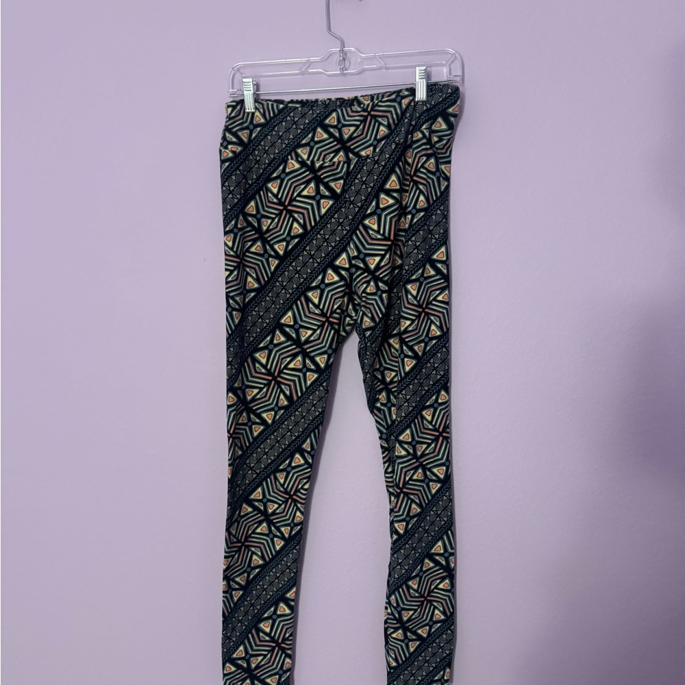 LuLaRoe Colorful Abstract Leggings